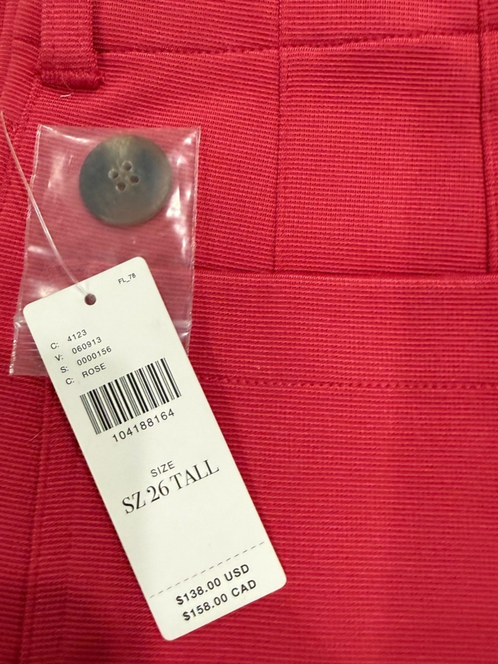 Anthropologie Collette Wide-Leg Pants in Bright Pink - Picture 2 of 3